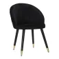 KRZESŁO LOTY CZARNE 57 58 80 cm